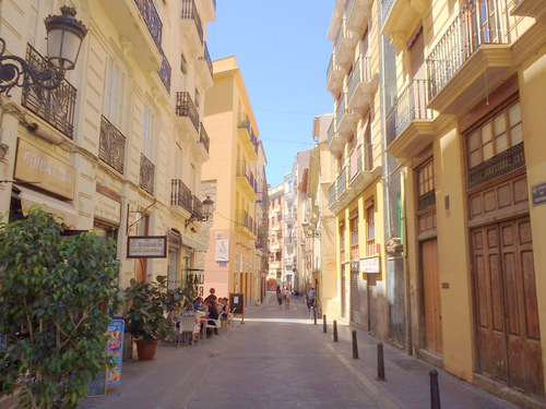 Streets of Val&egrave;ncia.